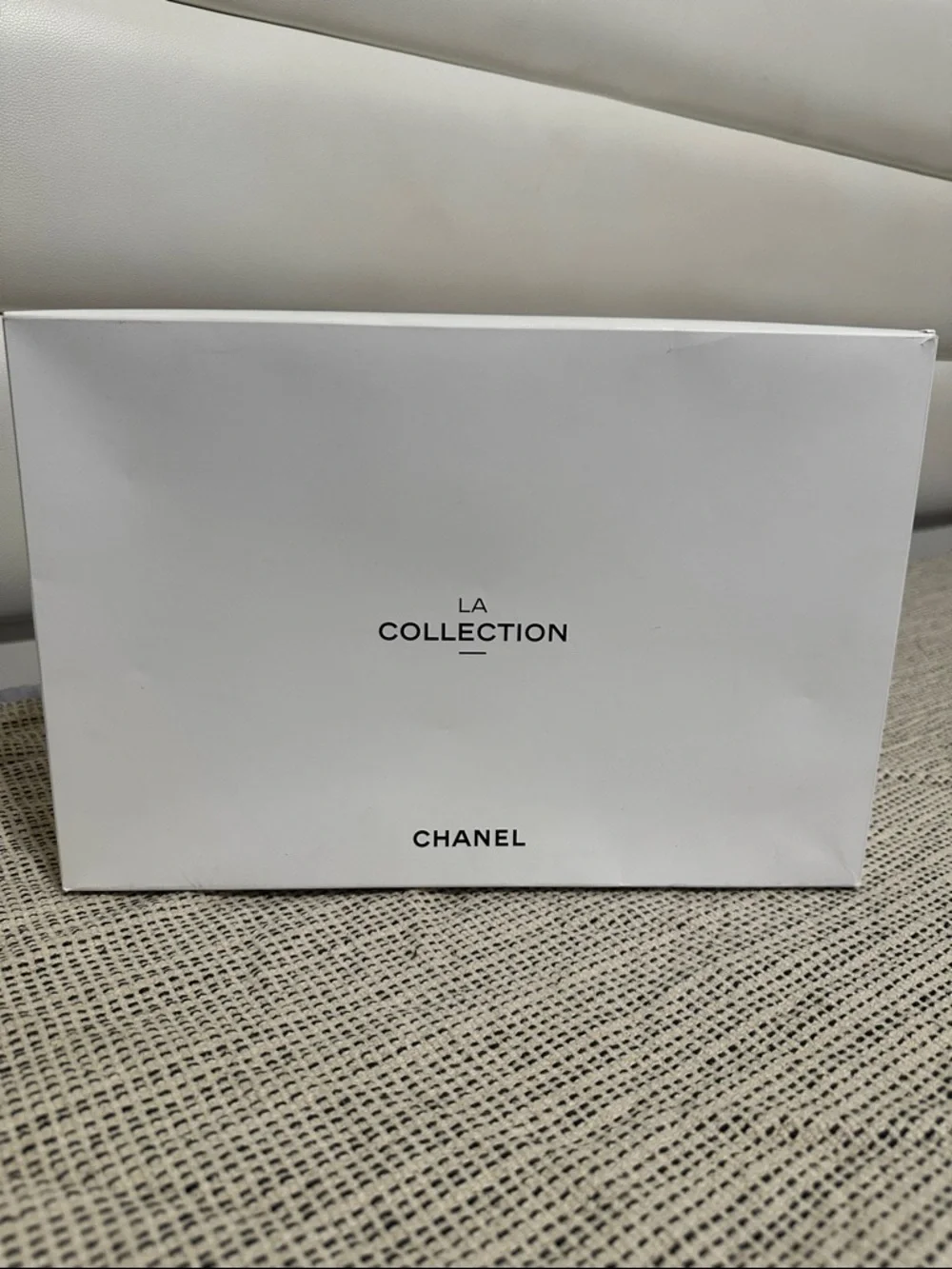 CHANEL Novelty Black Travel Cosmetic Case with Accessories